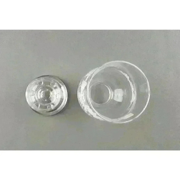 Luminarc Crystal Vintage Christmas Holiday Winter Scene Candle Hurricane Lamp - Picture 5 of 7